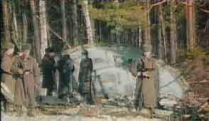 Russiske soldater vogter "nedstyrtet" ufo