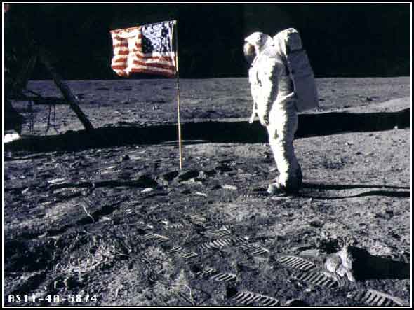 Aldrin på Månen